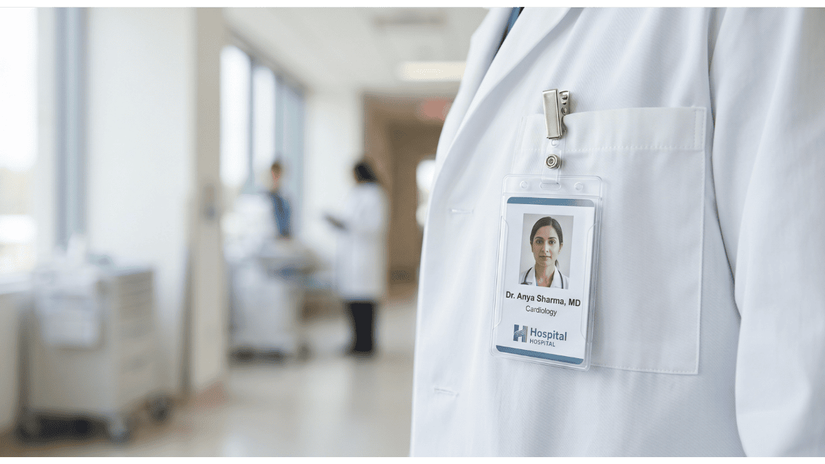 A clinical pay stub contrasting a high per diem hourly rate against the benefits, paid leave, and liability coverage that contingent classification removes.